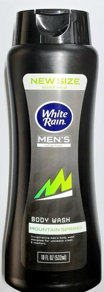 WHITE RAIN Men's Collection 'Mountain Spring' Body wash 532 ml